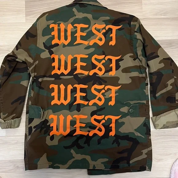 YEEZY KANYE ARMY JACKET - Picture 1 of 4